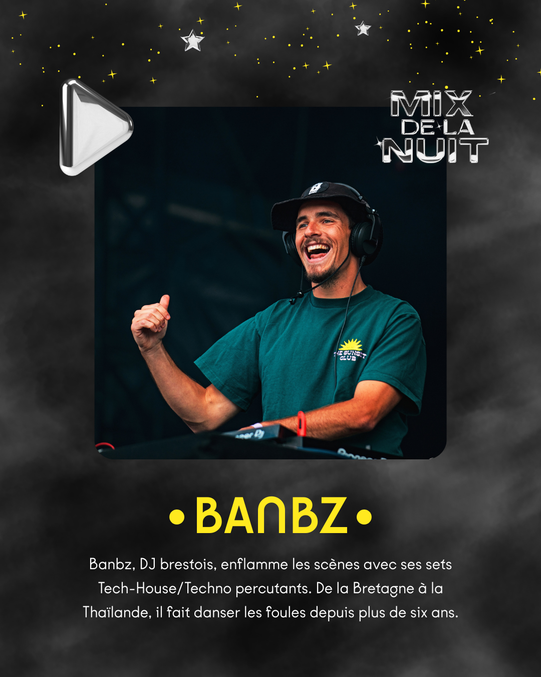 Banbz - Mix de La Nuit Lesneven Finsitère soirée DJ électro brestois