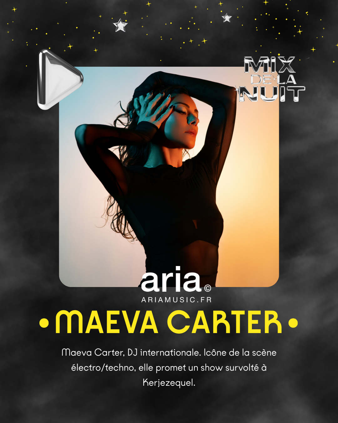 Maeva Carter - Mix de La Nuit Lesneven Finsitère soirée DJ électro